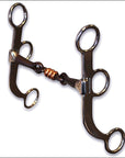 Professional Choice Bob Avila Training Three Piece Copper Roller Horse Mouth Bit