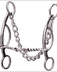 Professional Choice Futurity Horse 3 Piece Twisted Mouth 6.5" Bit