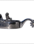 Professional Choice Horse Tack Polished Steel Trainers Cowboy Spur