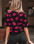 Game Day Football Short Sleeve Sweater
