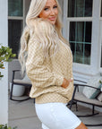 Harper Print Kangaroo Drawstring Hoodie