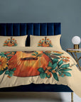 Boho Dolly Guitar Design 3-Piece Bedding Set (1 Duvet Cover + 2 Pillow Shams) – 102"×90"