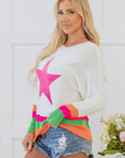 Stella Edge Drop Shoulder Sweater