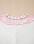 Promise Color Block Loose Long Sleeve Top