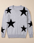 Alani Star Pattern Sweater