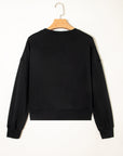CLASSY UNTIL KICKOFF Patch Game Day Sweatshirt