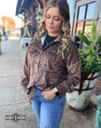 Leopard Lady Button Up