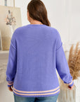Etta Shoulder Knit Loose PLUS Sweater