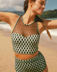 Sasha Patchwork High Waisted Bikini