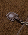 Abigail Coffee toggle Teddy Coat