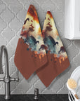 Labrador Retriever Duck Hunting Kitchen Set of 2 Dish Towels Made in America