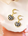 Madelynn Twisted Hoop Stud Earrings