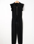 Azariah Drawstring Elastic Waistband Jumpsuit
