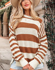 Sadie Sleeve Patchwork Baggy Sweater