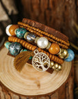 Maria Boho Beaded Bracelets Set