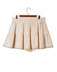 Millie Trim Boho Ruffled PLUS Shorts