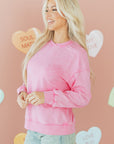 Brinley Drop Shoulder Loose Sweatshirt
