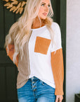 Emily Textured Knit top Long Sleeve Top