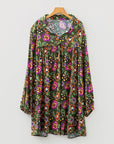 Lorelai Collared Loose Mini PLUS Dress