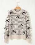 Scarlett Contrast Ribbed Edge Sweater