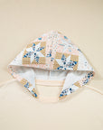 Western Geometric Patchwork Kangaroo Pocket Hoodie