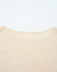 Destiny Colorblock Cuffed Loose Sweater