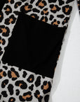 Jazmin Patched Open Front Cardigan