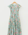 Alejandra Tiered Floral Maxi Dress