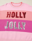 Elizabeth Jolly Color Block Sweater
