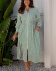 Veracella High Waist Midi Dress