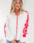 Karibella Sleeve Casual Shirt Long Sleeve Top