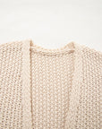Adalee Crochet Open Front PLUS Cardigan