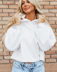 Lilah Fleece Drop Shoulder Hoodie
