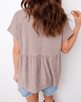 Giuliana Side Slit T Shirt