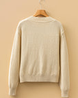 Sofia Front Cropped Cardigan Sweater