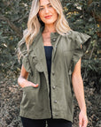 Abigail Bay Ruffled Patchwork Jacket