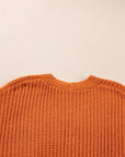 Rachel Front Chunky Cardigan Sweater