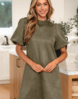 Gemma Sleeve Shift Mini Dress