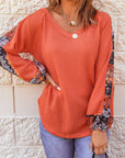 Karina Eyelet thermal Knit Top