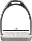 AJ Tack Stainless Steel Fillis Stirrup Irons