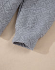 Saige Half Zipper Collared Sweatshirt