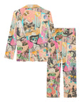 Baha Ranch Retro Pop Western Collage Pajama Set