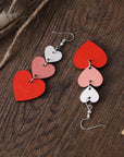 Rosalie Shape Tiered Dangle Earring