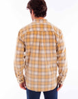 Corduroy Plaid Shirt - 5357