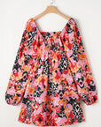 Nicole Puff Sleeve Mini Dress