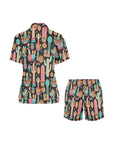 Cactus Obsessed Women's Western Pajama Set