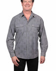 Long Sleeve Textured Shirt - 5429