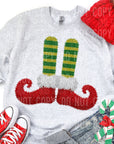 ELF faux yarn tee or sweatshirt