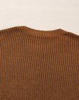 Evelyn Beaded Drop Shoulder Sweater