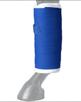 5.5"X 9' Tough 1 Tack Horse Leg Longer Wear Standing Wraps 4 Pack Blue